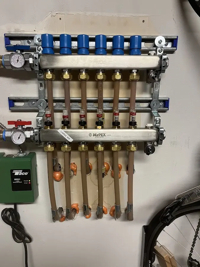 Plumber performing Leak Detection at a residential property in Halifax